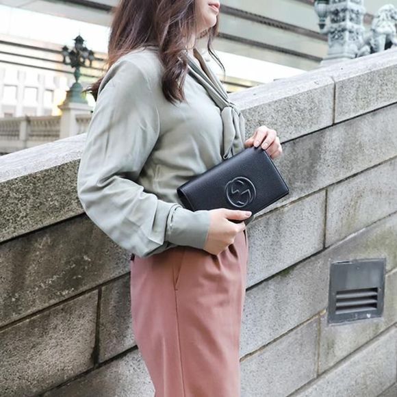 Gucci Shoulder Bag Women Black - Picture 15 of 15